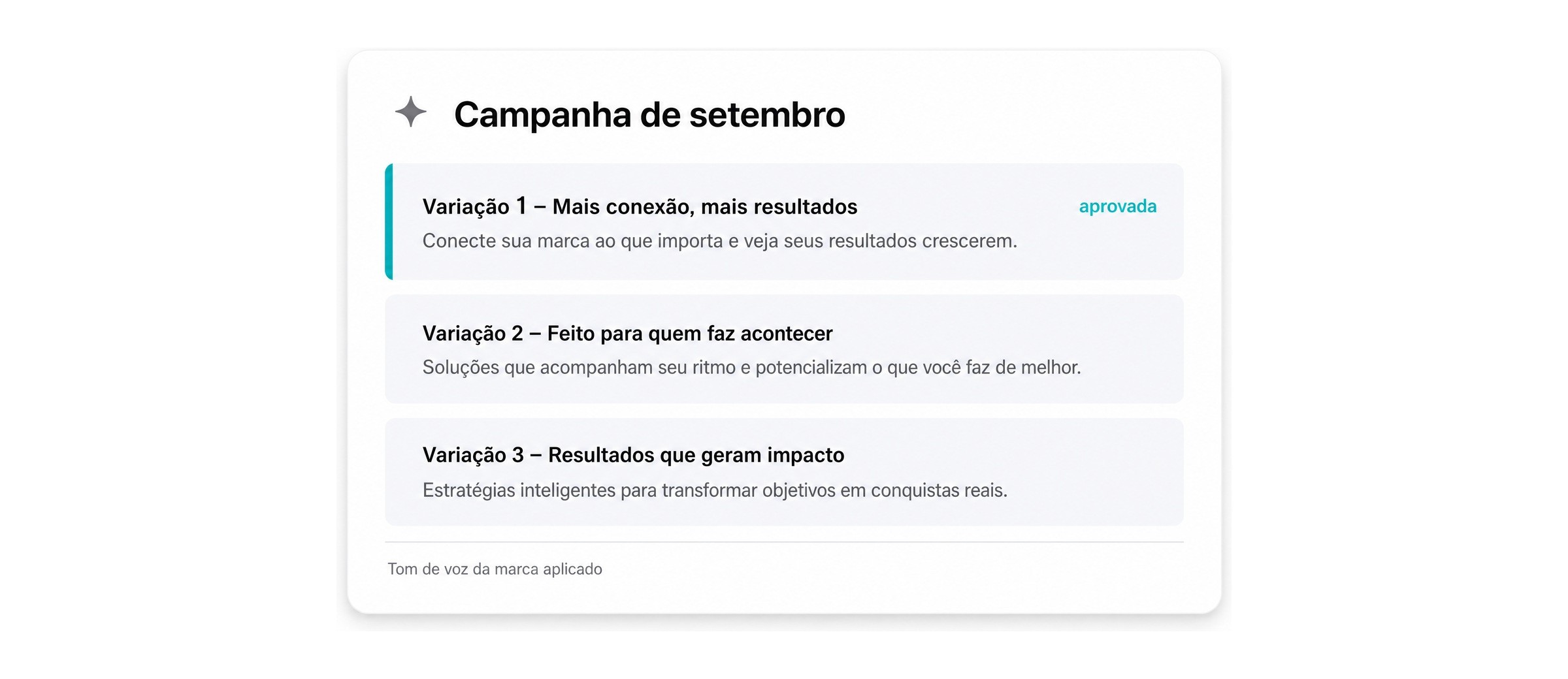 Deixe o agente fazer